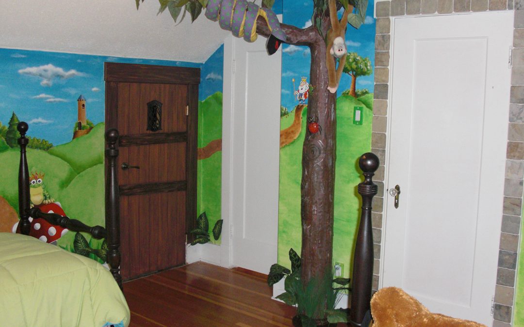 Magic Kingdom Bedroom Mural